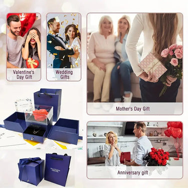 CapeGlow® Esona – 100 Languages Hidden Love Projection Necklace Capeglow