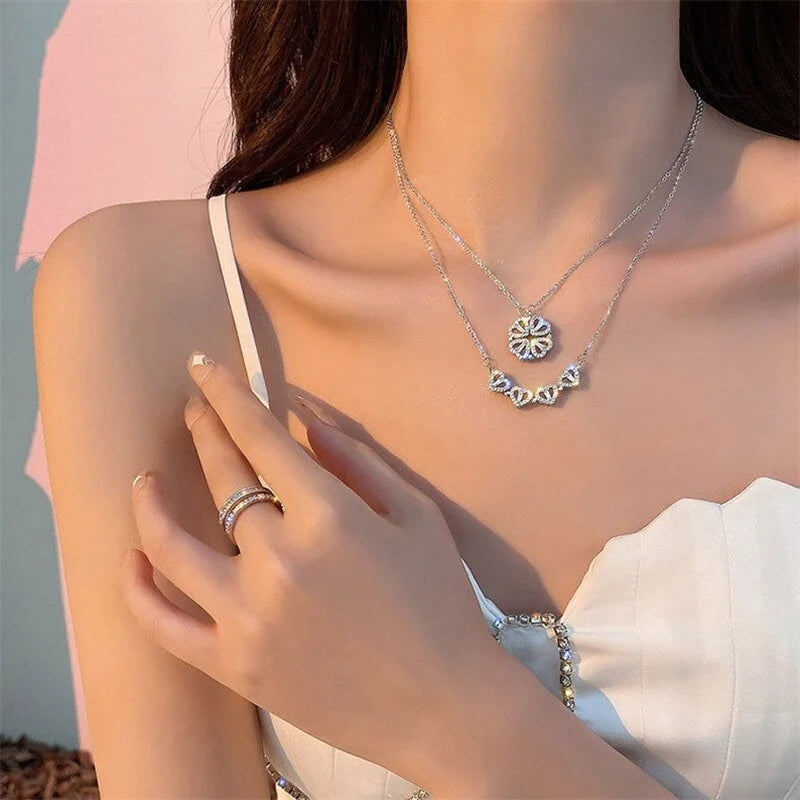 CapeGlow® Lerato – Iconic Clover Necklace Celebrate Love, Luck, and Individuality