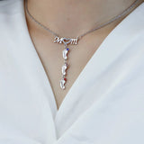 CapeGlow® Mama Necklace – A Story of Love in Every Step 👣 Capeglow