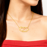 Elegant "Infinity" Name Necklace: Symbol of Eternal Love and Unbreakable Bonds