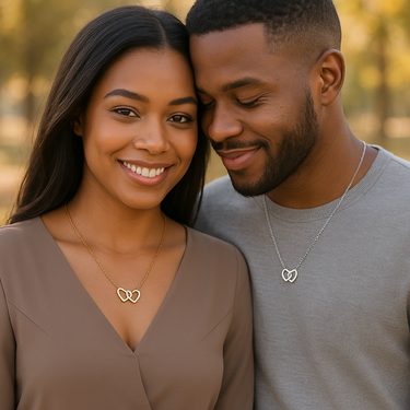 CapeGlow® Mpho – Personalized Heart Necklace