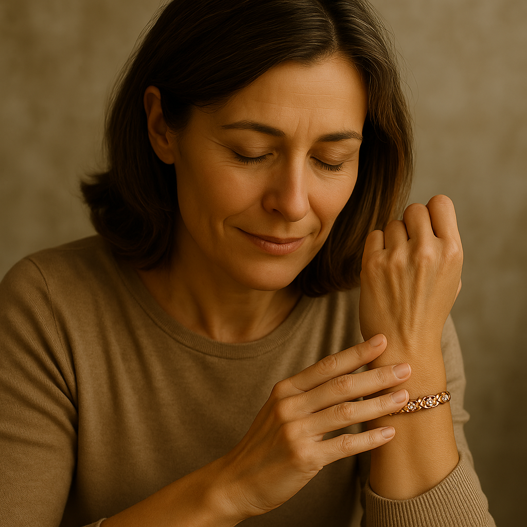 CapeGlow® LumaCraft® Pure Copper Bracelet Four-Leaf Harmony (Women)