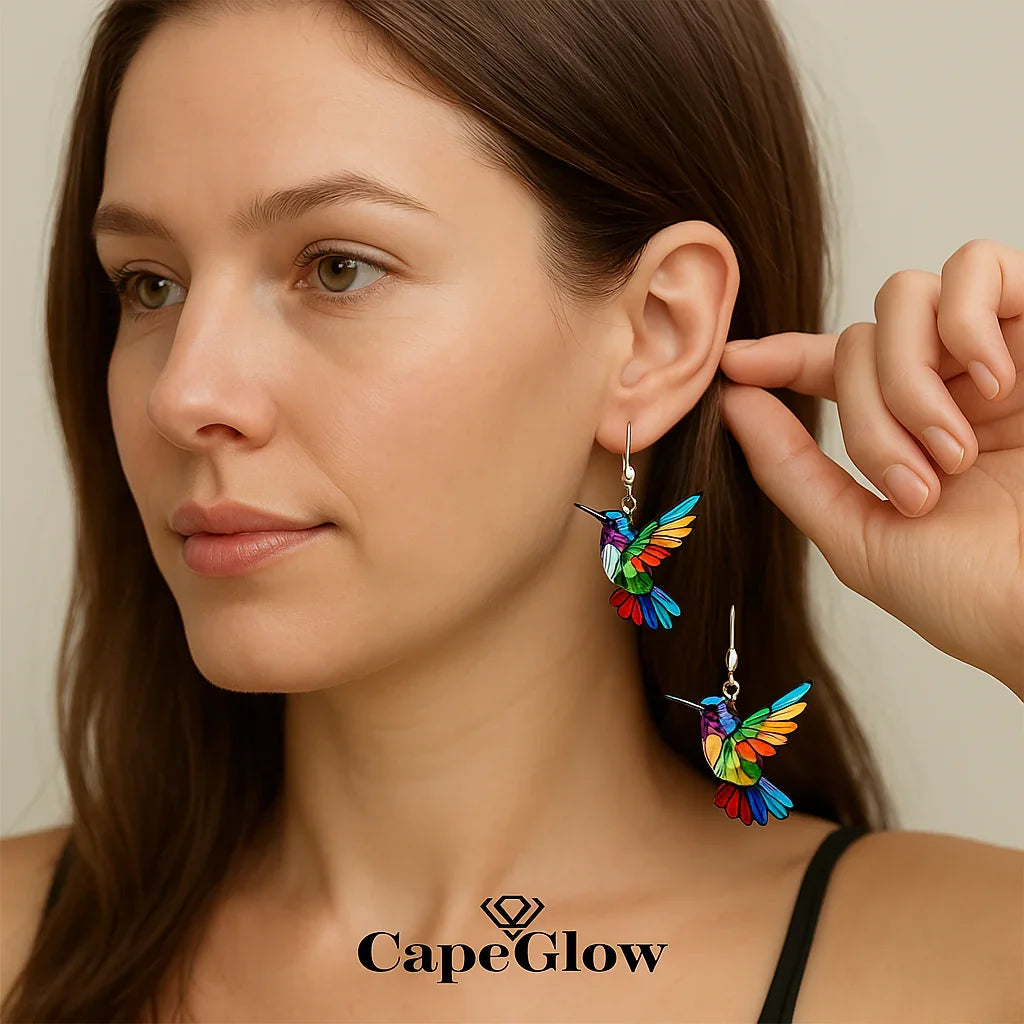 Capeglow® Thandi – Elegant Hummingbird Necklace Capeglow