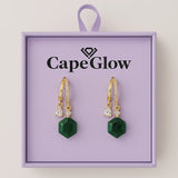 CapeGlow® Thando – Sapphire Illusion Charm Earrings💙 Capeglow