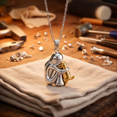 Heart Hug Pendant — A Quiet Keepsake by Mabel Hart