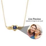 Personalized "Lovely Angel" Projection Necklace - Wear Your Memories