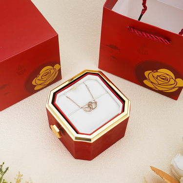 Boundless Love Necklace - Rose Gold