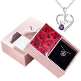 CapeGlow® Ama – Heart Crystal Necklace Gift Box Capeglow