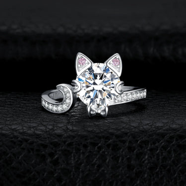 Amour Félin — 3ct Cat Statement Ring