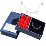 CapeGlow® Ama – Heart Crystal Necklace Gift Box Capeglow