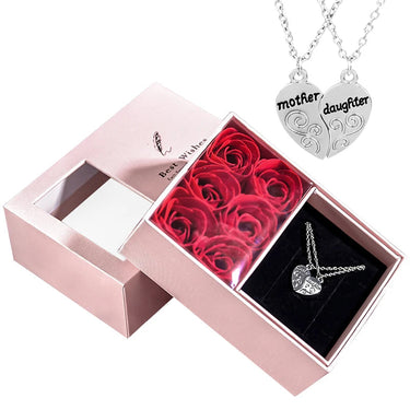 CapeGlow® Ama – Heart Crystal Necklace Gift Box Capeglow