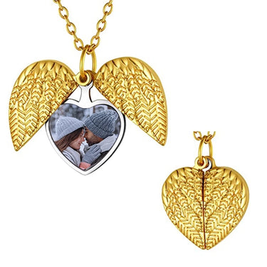 CapeGlow® Eternal Wings Heart Necklace (Unisex)