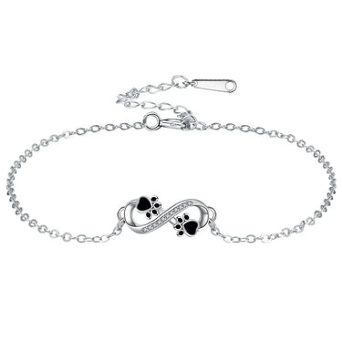Pawprint Whisper — Adjustable Bracelet