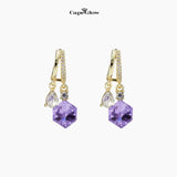 CapeGlow® Thando – Sapphire Illusion Charm Earrings💙 Capeglow