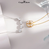 CapeGlow® Lerato – Iconic Clover Necklace Celebrate Love, Luck, and Individuality Capeglow