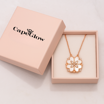 CapeGlow® Lerato – Iconic Clover Necklace Celebrate Love, Luck, and Individuality
