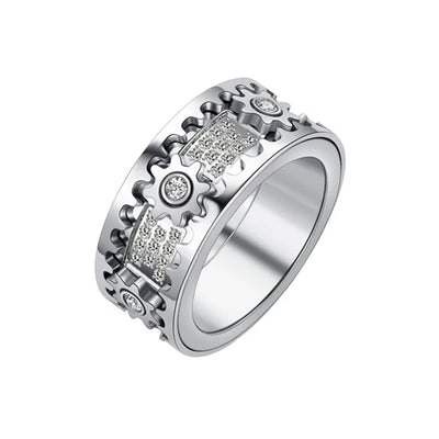 CapeGlow® Kaelo Luxe – Spinner Gear Ring