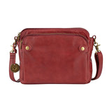 The CapeGlow® Large Capacity Waterproof 3-Layer Crossbody Full Grain Leather Bag Capeglow