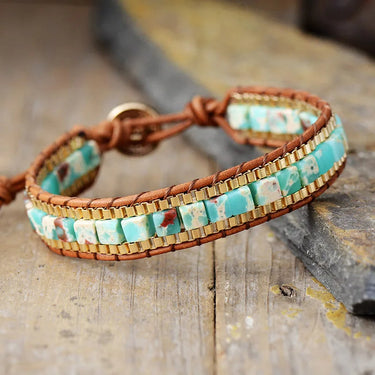 CapeGlow® Unisex Lift-Me-Up Turquoise Bracelet Capeglow