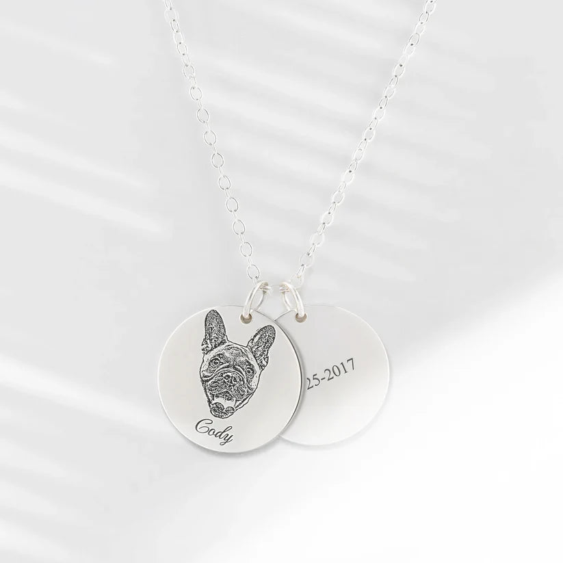 CapeGlow® Custom Pet Photo Necklace – Carry Their Love With You Always