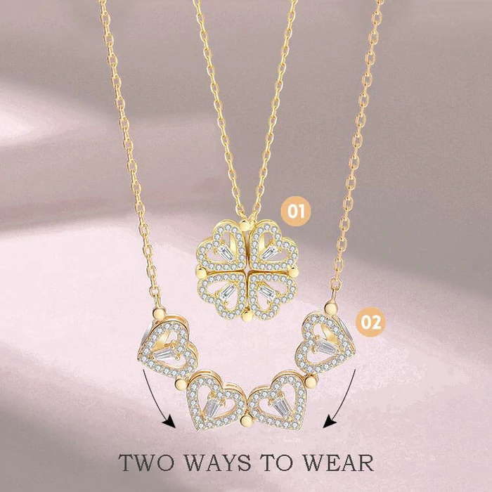 CapeGlow® Lerato – Iconic Clover Necklace Celebrate Love, Luck, and Individuality