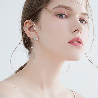 CapeGlow® Mbali – Non-Pierced Illusion Earrings 🌸