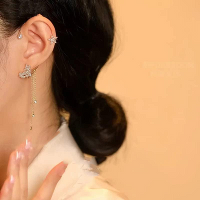 CapeGlow® Mbali – Non-Pierced Illusion Earrings 🌸