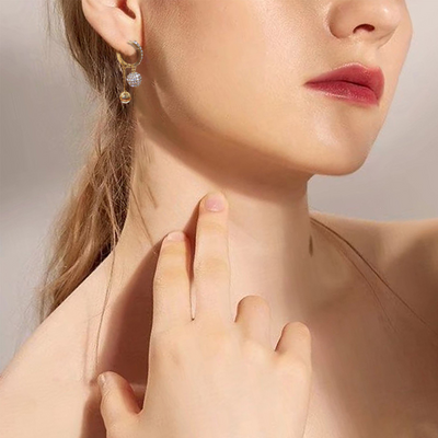 CapeGlow® Nkosazana – Infinity Earrings ∞