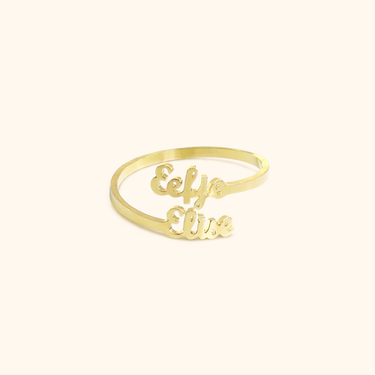 CapeGlow® Luxury Custom Name Ring