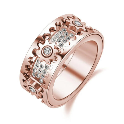 CapeGlow® Kaelo Luxe – Spinner Gear Ring