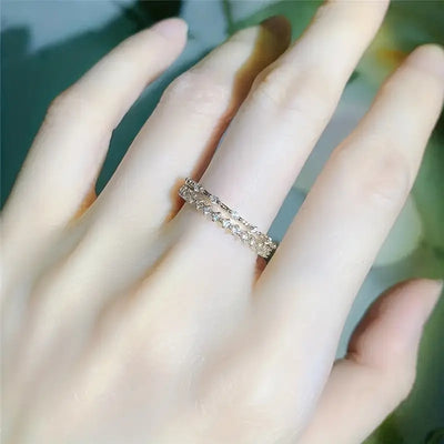 CapeGlow® Liana Liyana – Rose Gold Stacking Ring Set