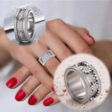 CapeGlow® Kaelo Luxe – Spinner Gear Ring Capeglow