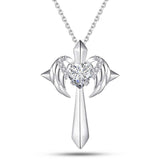 CapeGlow® Ziyanda – Angel Wings Cross Necklace Capeglow