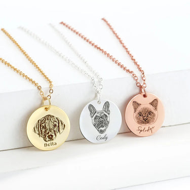 CapeGlow® Custom Pet Photo Necklace – Carry Their Love With You Always