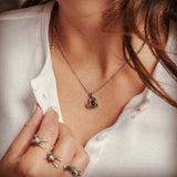 CapeGlow® Lumina – Personalized Photo Projection Heart Necklace Capeglow