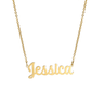 Elegant "Wonderful" Personalized Name Necklace - Custom Stainless Steel Jewelry