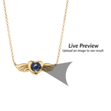 Personalized "Lovely Angel" Projection Necklace - Wear Your Memories