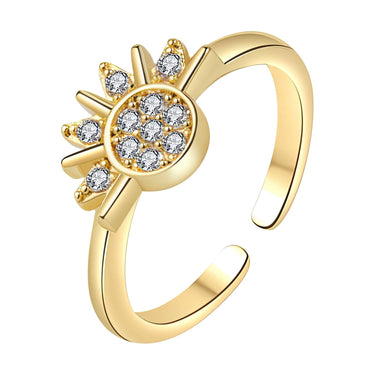 Adjustable Ring Set "Eclipse Glow"