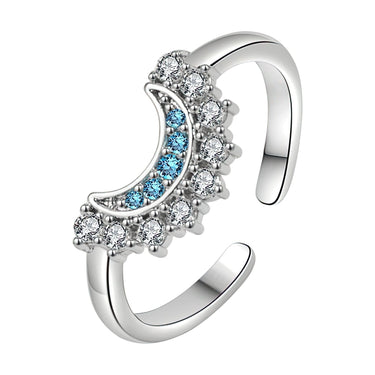 Adjustable Ring Set "Eclipse Glow"