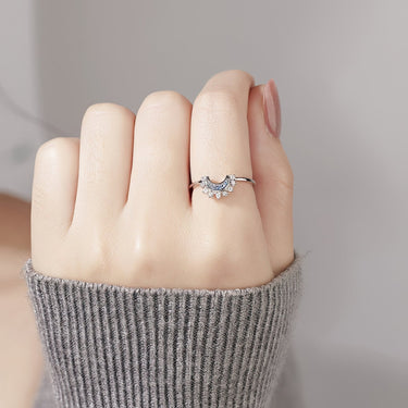 Adjustable Ring Set "Eclipse Glow"