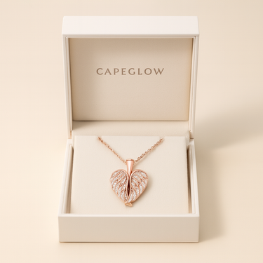 CapeGlow® My Angel Heart – Engraved Memory of Love