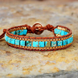 CapeGlow® Unisex Lift-Me-Up Turquoise Bracelet Capeglow